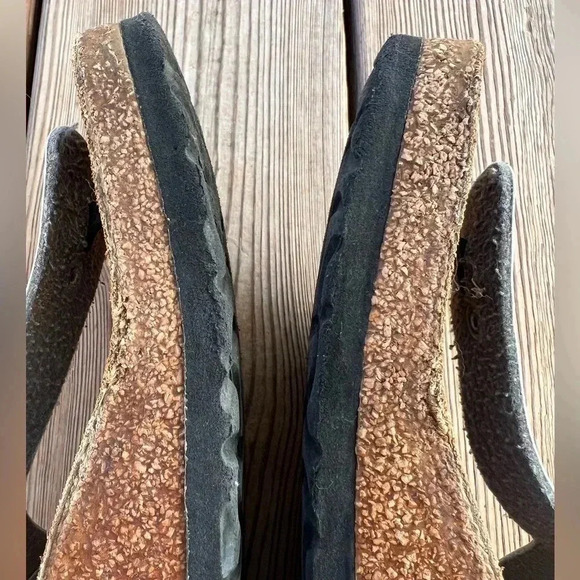 Birkenstock Gizeh Silver Sz 38 W 7 - Picture 7 of 11